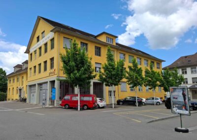 Umbau Gleis 1, Lenzburg